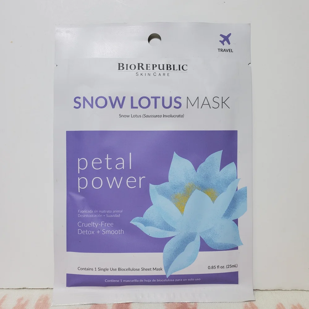 BioRepublic Skincare Mask Women Men 3pc Skincare Travel Mask Trio